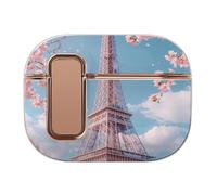 Paris Eiffel Tower Flower Headphone Case Compatible with Airpod Pro 2 Protective Cover Cute Hard Case