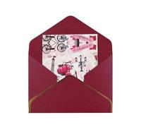 Paris Eiffel Tower France Greetings Card Birthday Card Happy Christmas Halloween Envelopes Blank Cards All Occasions