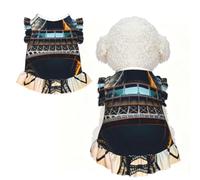 Paris Eiffel Tower Picture Print Pet Breathable Sleeveless Skirt S