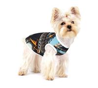 Paris Eiffel Tower Picture print Tshirts for Small Dogs Dog's Fashion Shirt Breathable Sleeveless Shirts for Small Dogs