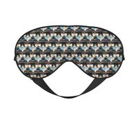 Paris Eiffel Tower Pictureprint Travel Office Airplane Night Sleep Shading Blindfold Adjustable Strap Eye Mask
