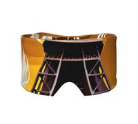 Paris Eiffel Tower Print Eye and Ear Muffs Blackout Sleeping Noise Blocking Ear for Adults Kids Men Women