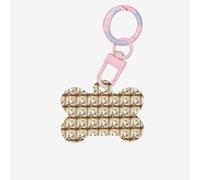 Paris Eiffel Tower Printing 1 Pc Dog Bone Shape Id Tags Double Sided with Key Ring Craft for Pets