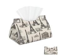 Paris Eiffel Tower2 Tissue Box Cover Square Cube Boxes