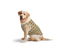 Paris Eiffel Towerprint Large Pets Vest Travel Breathable Soft Sleeveless Tank Top Lightweight T-Shirt