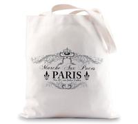 Paris Flea Market Tote Bag Marche Aux Puces Gifts Paris Lover Gift Paris Traveler Tote Bag (Puces paris UK)