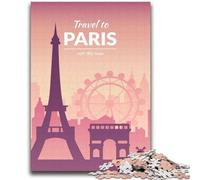 Paris France 2000 Piece Jigsaw Puzzles for Teenagers, Suitable for Ages 14 And Up Family Fun It Is Ideal As A Gift for The Whole Family 2000pcs(70x100cm)