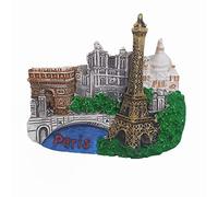 Paris France 3D Fridge Magnet Tourist Souvenir Gift Collection Home Kitchen Decoration Magnetic Sticker Paris Refrigerator Magnet