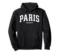 Paris France Chic Fashion Stylish Trendy Retro Womens Mens Pullover Hoodie