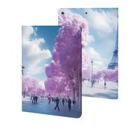 Paris France E-iffel Tower Spring Compatible with iPad Protective Case ipad 2019/2020/2021(10.2in)