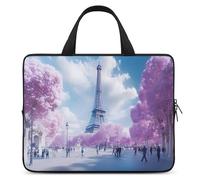 Paris France E-iffel Tower Spring Laptop Sleeve Bag 10/12/13/15/17 Inch Computer Cases Briefcase Bag Tablet Travel Cover