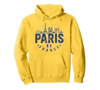 Paris France Eiffel Tower Cityscape Travel Landmark Souvenir Pullover Hoodie