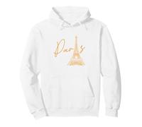 Paris France Eiffel Tower European Travels Voyagers Pullover Hoodie