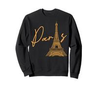 Paris France Eiffel Tower European Travels Voyagers Sweatshirt