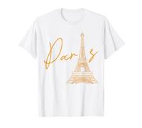 Paris France Eiffel Tower European Travels Voyagers T-Shirt