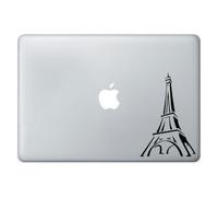 Paris France Eiffel Tower mac Laptop Art Decal Decor Vinyl Sticker Mural