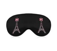 Paris France Eiffel Tower Sleep Mask Lightweight Blindfold Eye Mask with Adjustable Strap for Men Women
