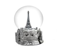Paris France Eiffel Tower Snow Globe 65mm