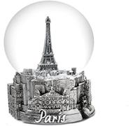 Paris France Eiffel Tower Snow Globe 65mm