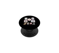 Paris France Eiffel Tower Tourist Passport Stamps Aesthetic PopSockets Adhesive PopGrip