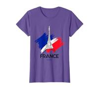 Paris France Flag & Eiffel Tower Graphic Tee shirts, Paris T-Shirt