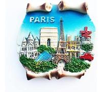 Paris France Paris Magnet Fridge Refrigerator Magnet Decoration Sticker Souvenir Resin Crafts Kitchen Whiteboard