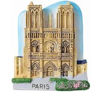 Paris France Refrigerator Magnet Tourism Tourist 3D Souvenir Fridge Decoration Magnetic Sticker Craft