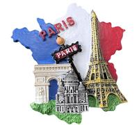 Paris France Travel Souvenirs 3D Fridge Magnet Refrigerator Decoration Magnet