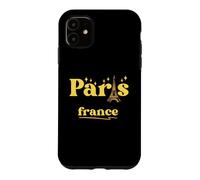 Paris France Vintage Retro Tourism Monument Romantic Case for iPhone 11