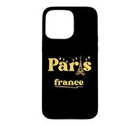 Paris France Vintage Retro Tourism Monument Romantic Case for iPhone 15 Pro Max