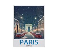 Paris, Frankreich，Papier Landscape Puzzle, Jigsaw Puzzles 1000 Pieces, For Adult Kids Decompression Puzzle Nice Gifts（38x26cm）-CO46