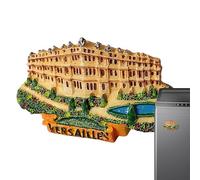 Paris Fridge Magnet,Refrigerator Magnet Fridge Magnets | Arc De & Palace of Versailles, Refrigerator Magnetic Sticker, Home Decoration