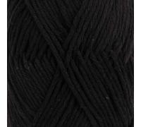 Paris - Garnstudio DROPS Knitting Aran 100% Cotton Yarn (15 Black) Multiple colours available