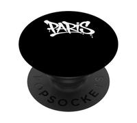 Paris Graffiti City Street Art Handstyle France Souvenir PopSockets Adhesive PopGrip