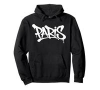 Paris Graffiti City Street Art Handstyle France Souvenir Pullover Hoodie