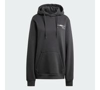 adidas Originals Mens Paris Graphic Hoodie - Black Cotton - Size X-Small