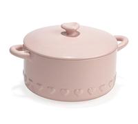 Paris Hilton 800ml Casserole Dish, Pink