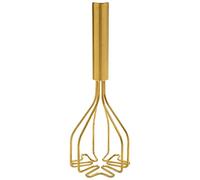 Paris Hilton Potato Masher, Durable Stainless Steel Construction with Heart-Shaped Wire Design, Dishwasher Safe, Pink