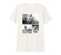 Paris I Love Paris Eiffel Tower France Art Premium T-Shirt