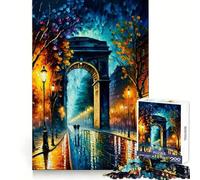 Paris in Color Jigsaw Puzzles for Adults1000 Pieces Intellect Toy Calming Play Quality Cut Wall Art Decor (38x26cm)