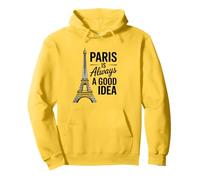 Paris Is Always a Good Idea Eiffel Tower Pullover Hoodie