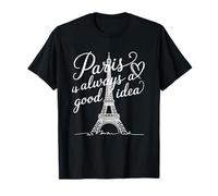 Paris is Always a Good Idea with Heart T-Shirt