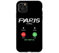 Paris Is Calling And I Must Go France Traveling Case for iPhone 11 Pro Max