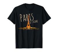 Paris Je T'Aime - Eiffel Tower France Souvenir Gift T-Shirt