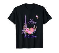 Paris Je T'aime France Teens Gift T-Shirt