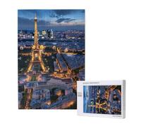 Paris Jigsaw Puzzles for Adults 2000, Night View Large Wooden Puzzles for Adults, Funny/Difficult/Impossible/Challenging Decompression Games, As a Birthday for Women/Men 2T-1729