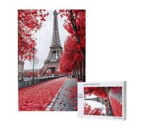 Paris Jigsaw Puzzles for Adults 2000, Tree Large Wooden Puzzles for Adults, Funny/Difficult/Impossible/Challenging Decompression Games, As a Birthday for Women and Men 2T-1701