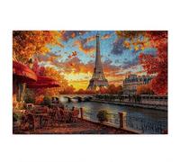 Paris Jigsaw Puzzles for Adults 3000, 3000 piece Jigsaw Puzzles for Adults, Challenging Wooden Jigsaws Puzzle for The Whole for Women, Puzzle for Home Decor, Gifts for Women, Theme: Landscape B-10