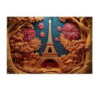 Paris Jigsaw Puzzles for Adults 4000, 4000 piece Jigsaw Puzzles for Adults, Challenging Wooden Jigsaws Puzzle for The Whole for Women, Puzzle for Home Wall Decor, Gifts for Women, Theme: Abstract H-48