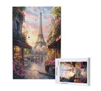 Paris Jigsaw Puzzles for Adults 4000 Landscape Puzzles for Adults Wooden, Funny/Difficult/Impossible/Challenging Decompression Games, As a Birthday for Women and Men ML-576